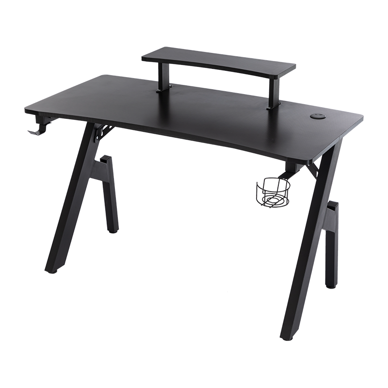 Ergonominen 2-kerroksinen pelipöytä/pöytä A-Frame Design PC-pöytä kotitoimistoon